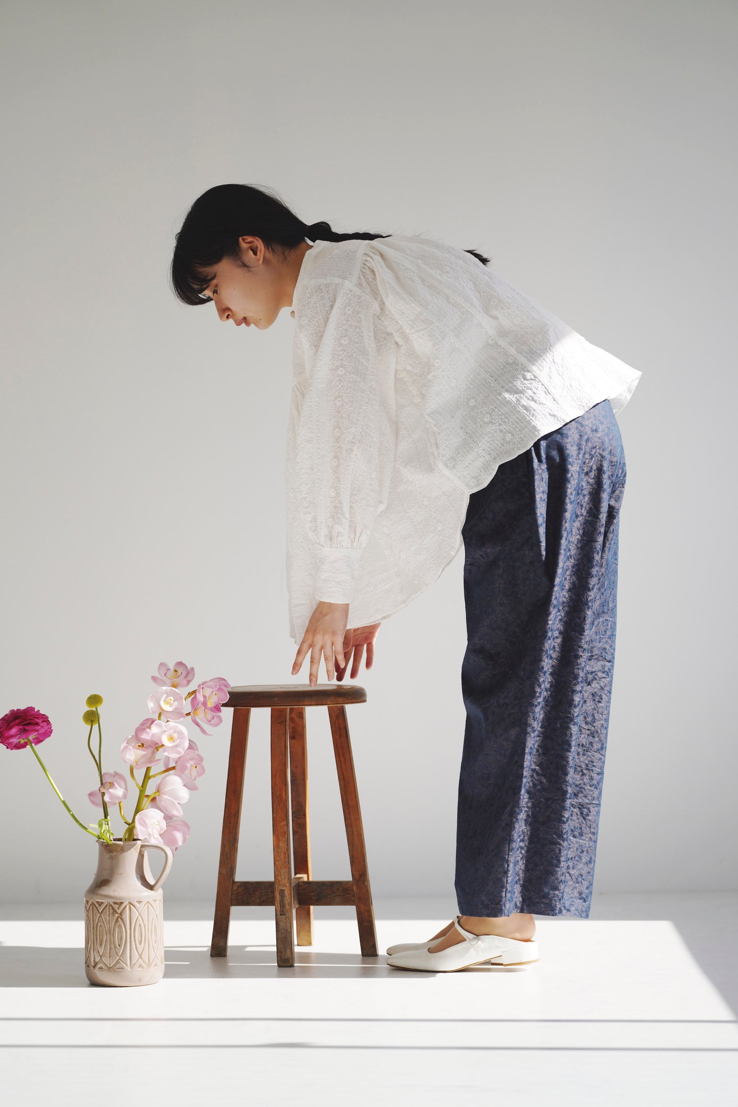 イージーサマーパンツ【花水面】