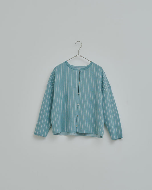 日々 - Lyocell & cashmere jacquard cardigan -