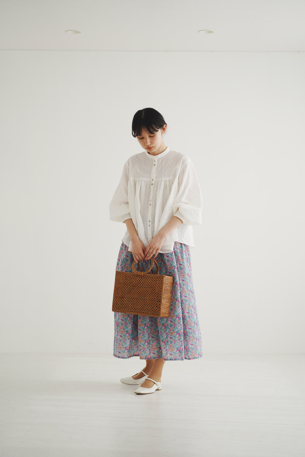 燦々 - Relaxed Liberty Skirt -