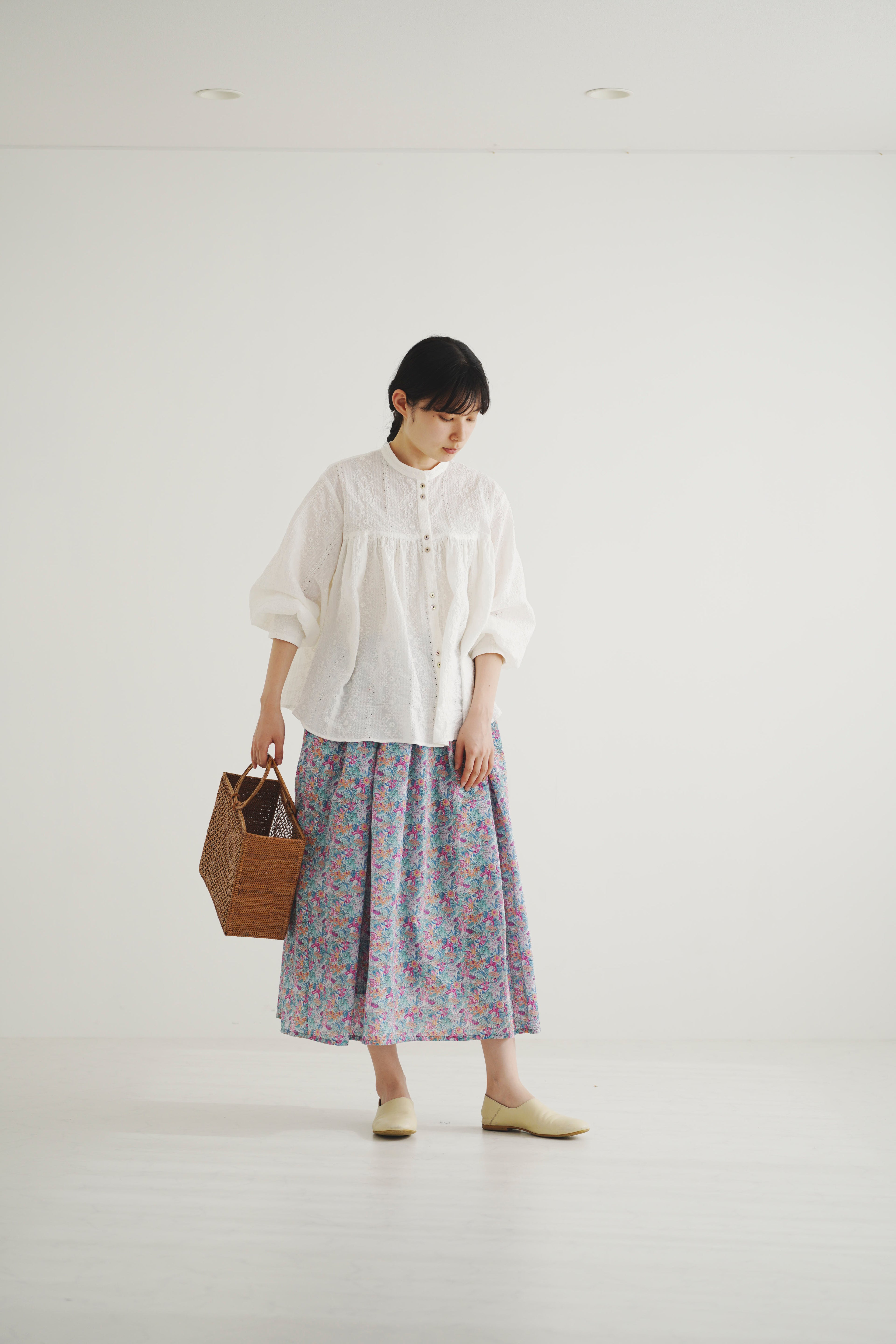 燦々 - Relaxed Liberty Skirt -