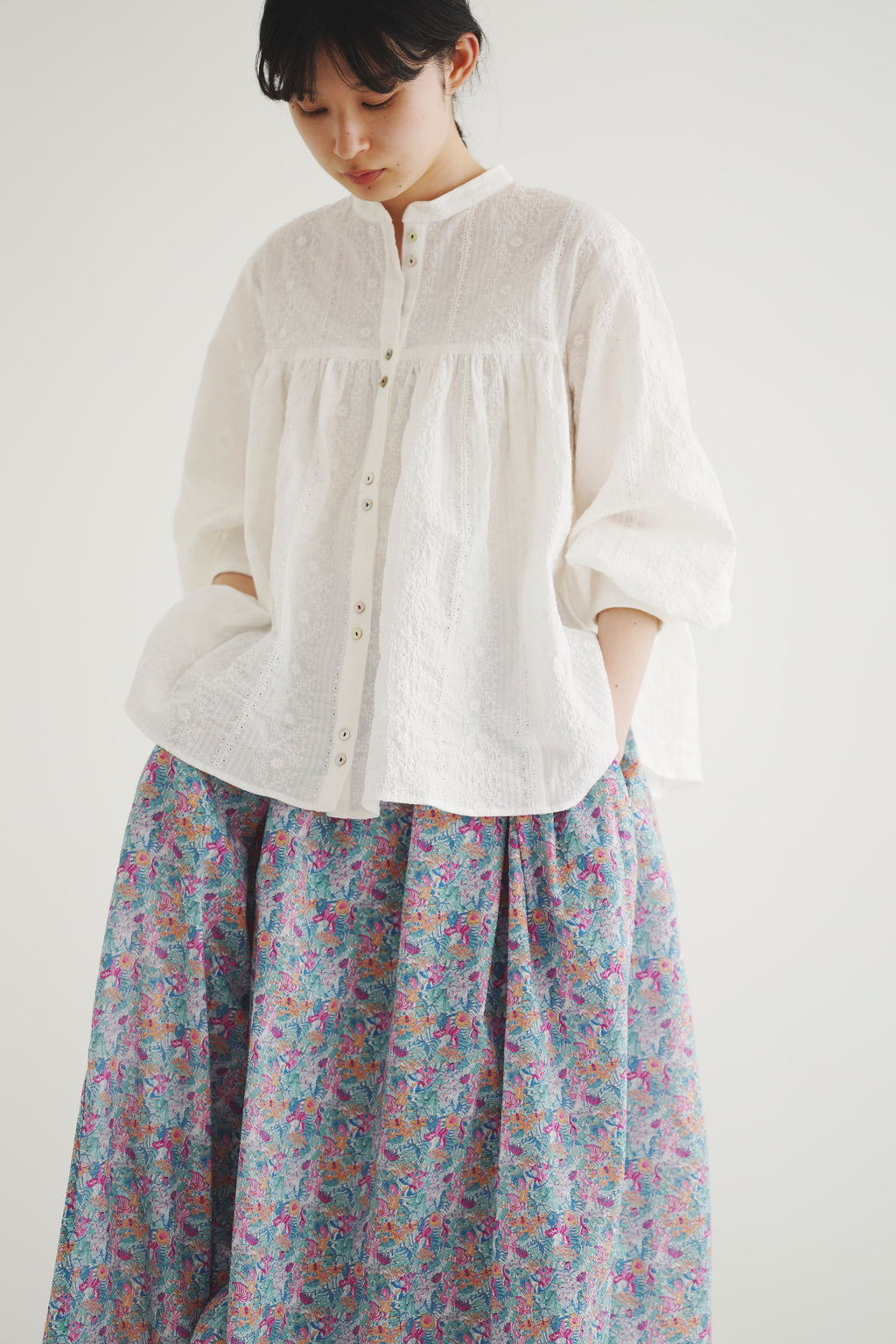 燦々 - Relaxed Liberty Skirt -
