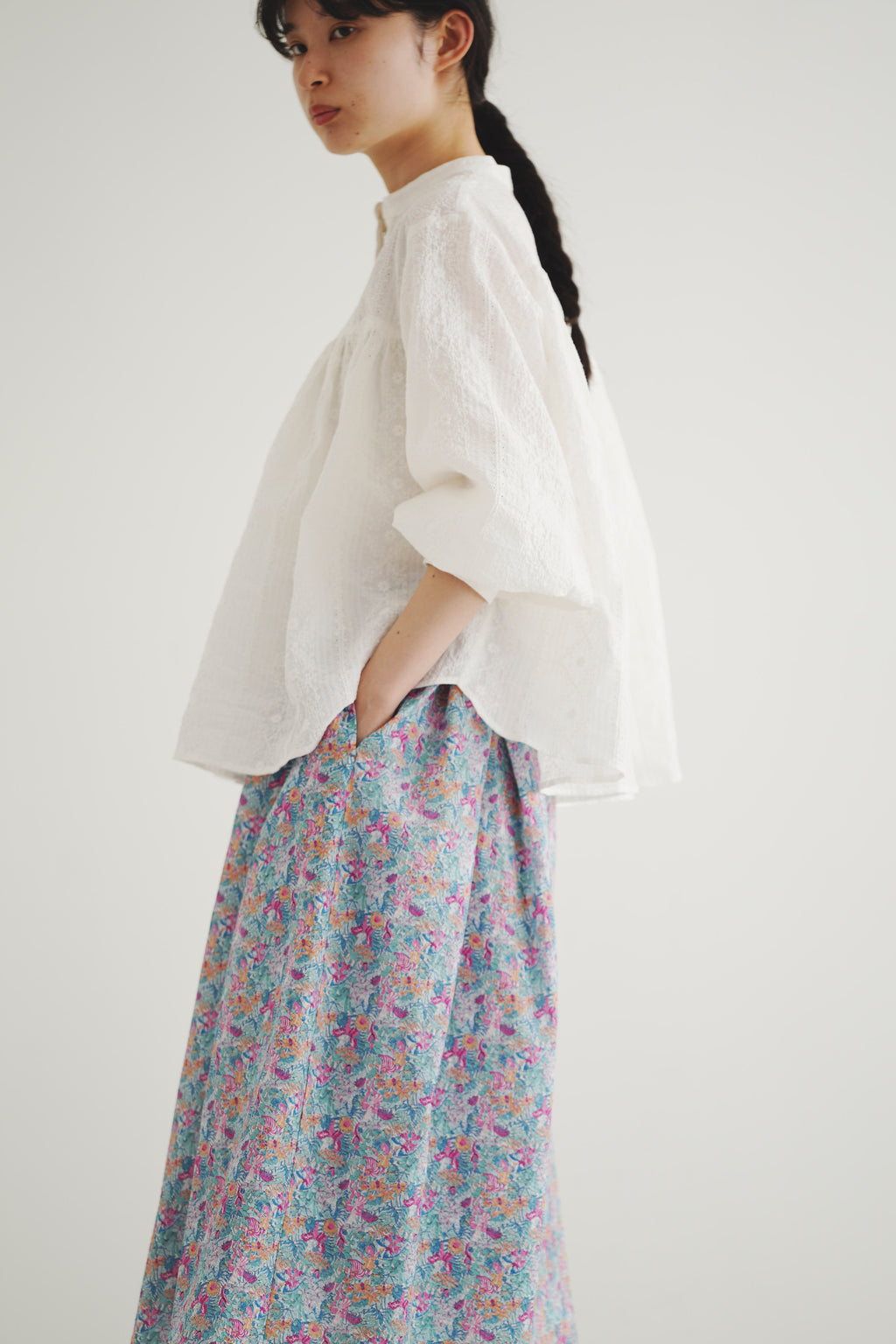燦々 - Relaxed Liberty Skirt -