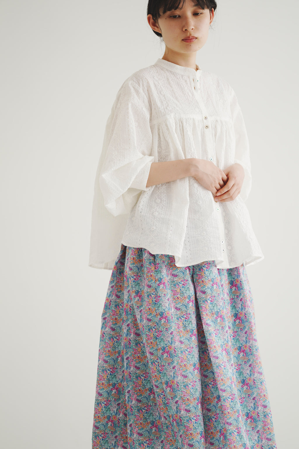 燦々 - Relaxed Liberty Skirt -