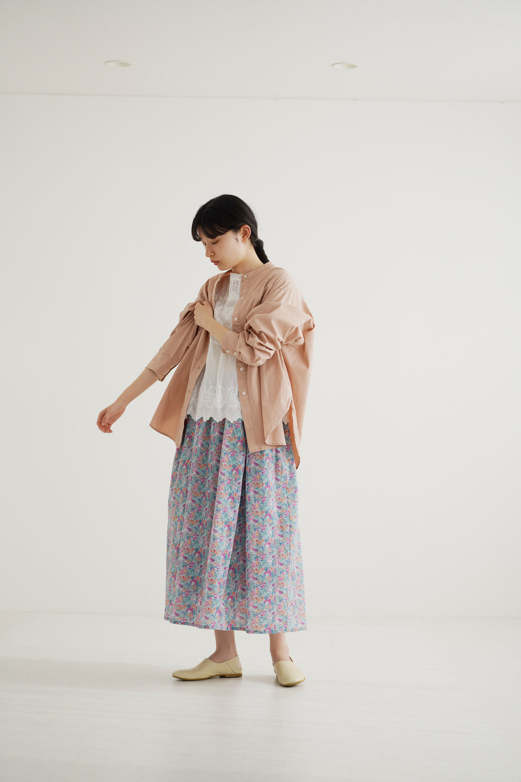 燦々 - Relaxed Liberty Skirt -