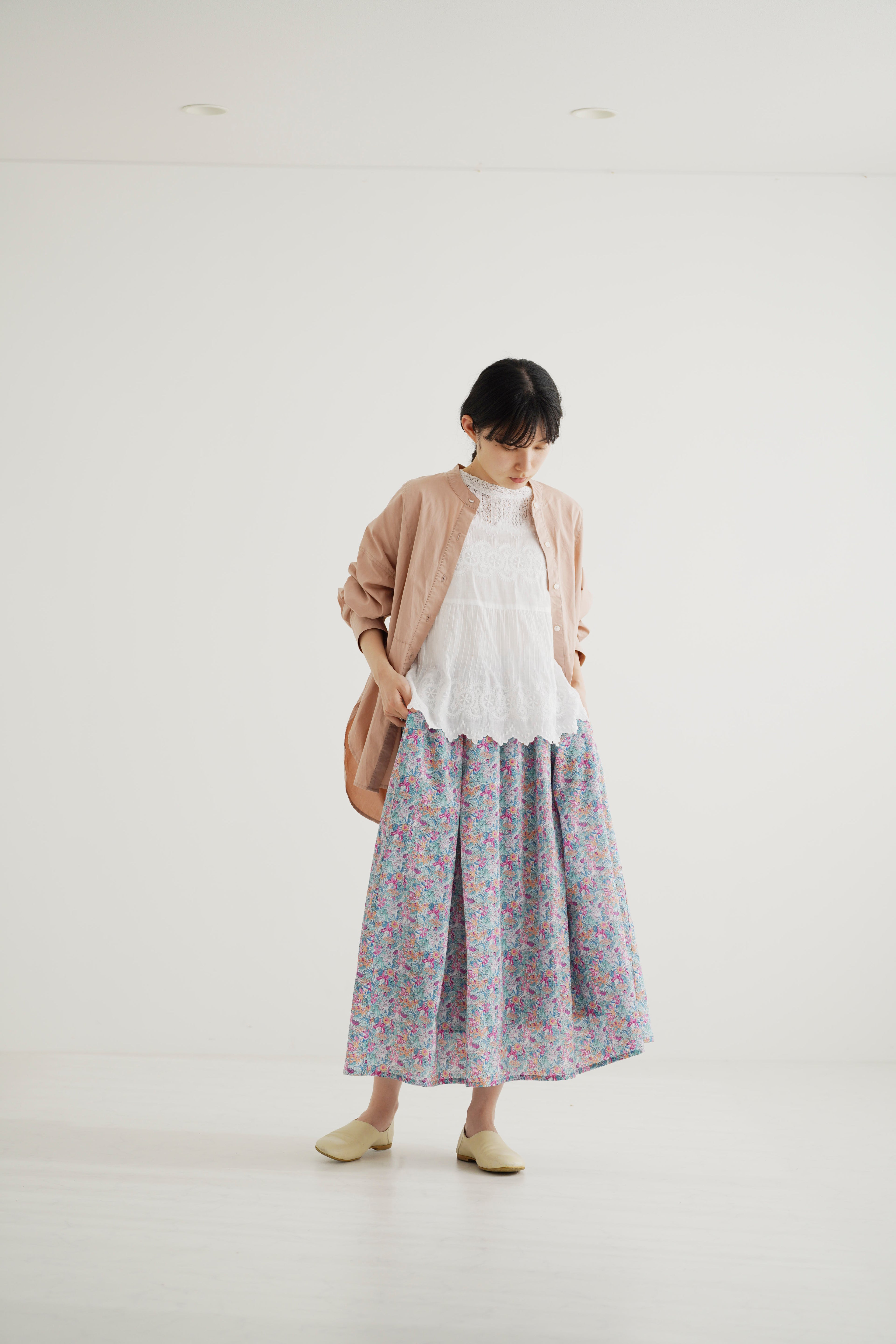 燦々 - Relaxed Liberty Skirt -