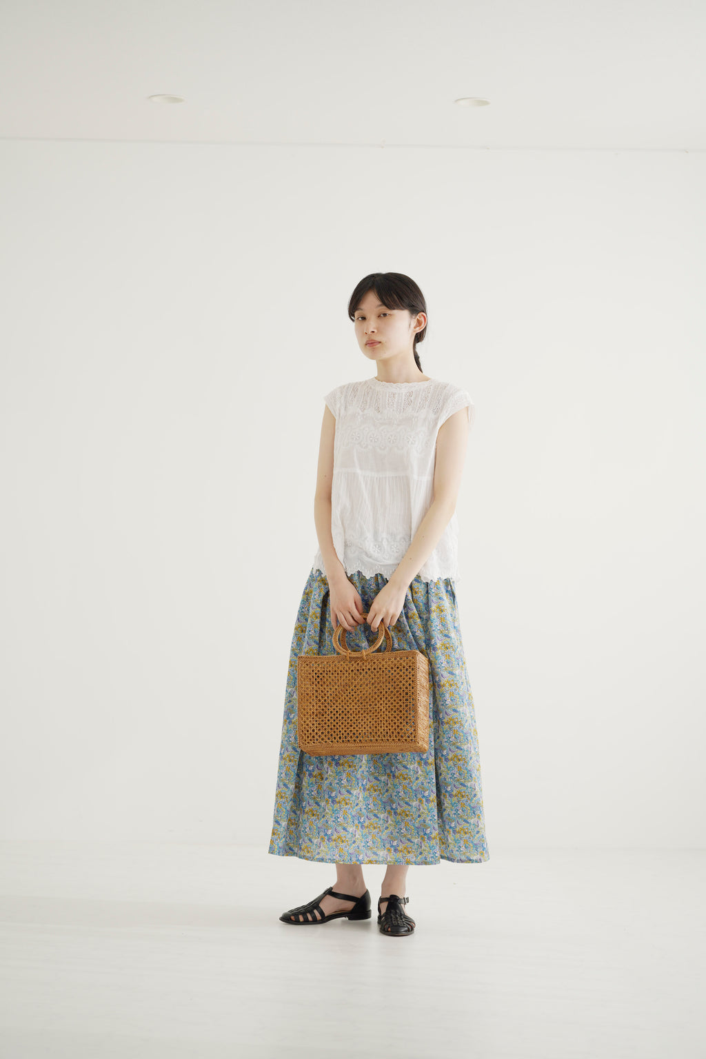 燦々 - Relaxed Liberty Skirt -