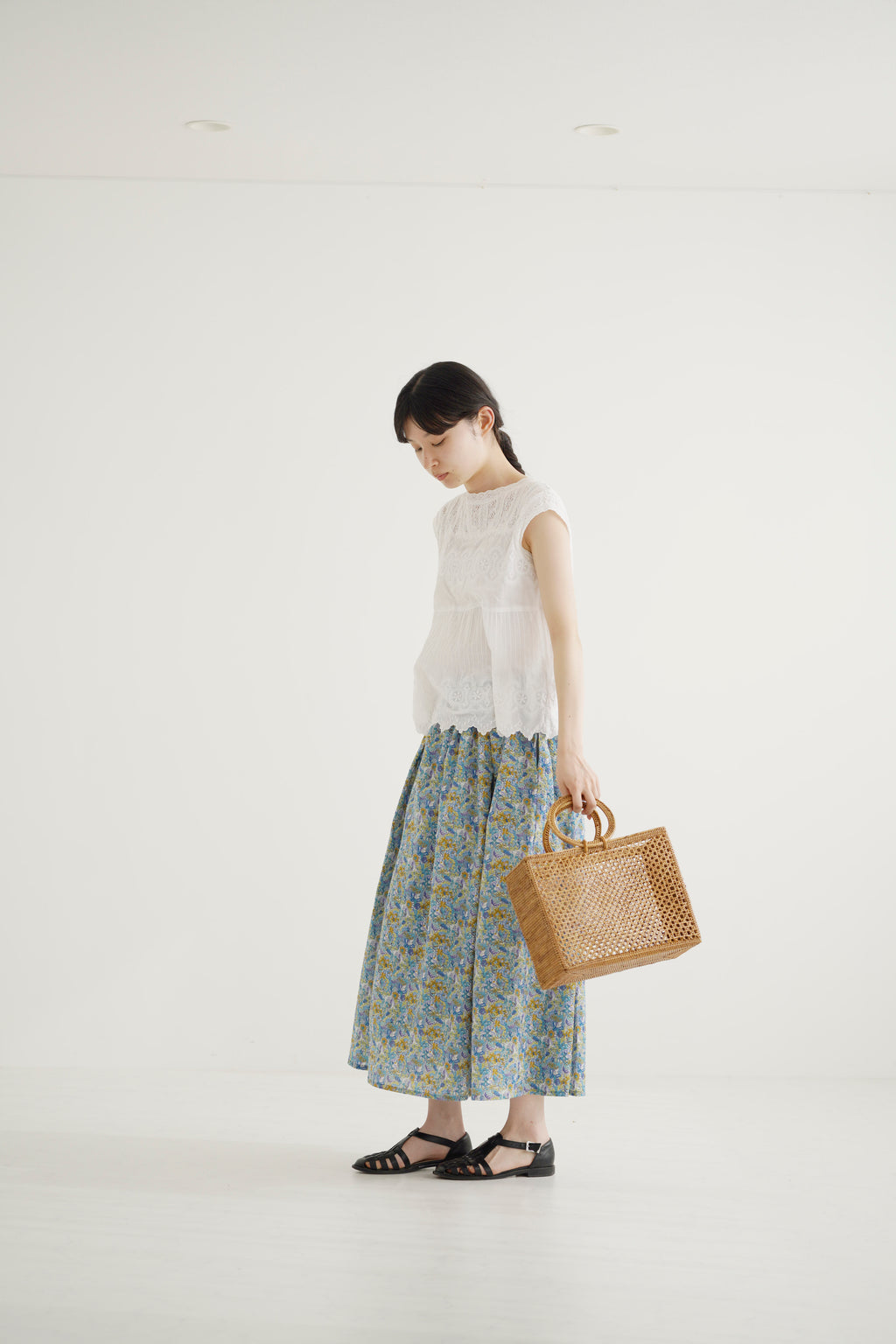 燦々 - Relaxed Liberty Skirt -