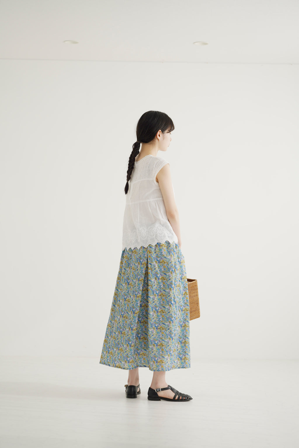 燦々 - Relaxed Liberty Skirt -