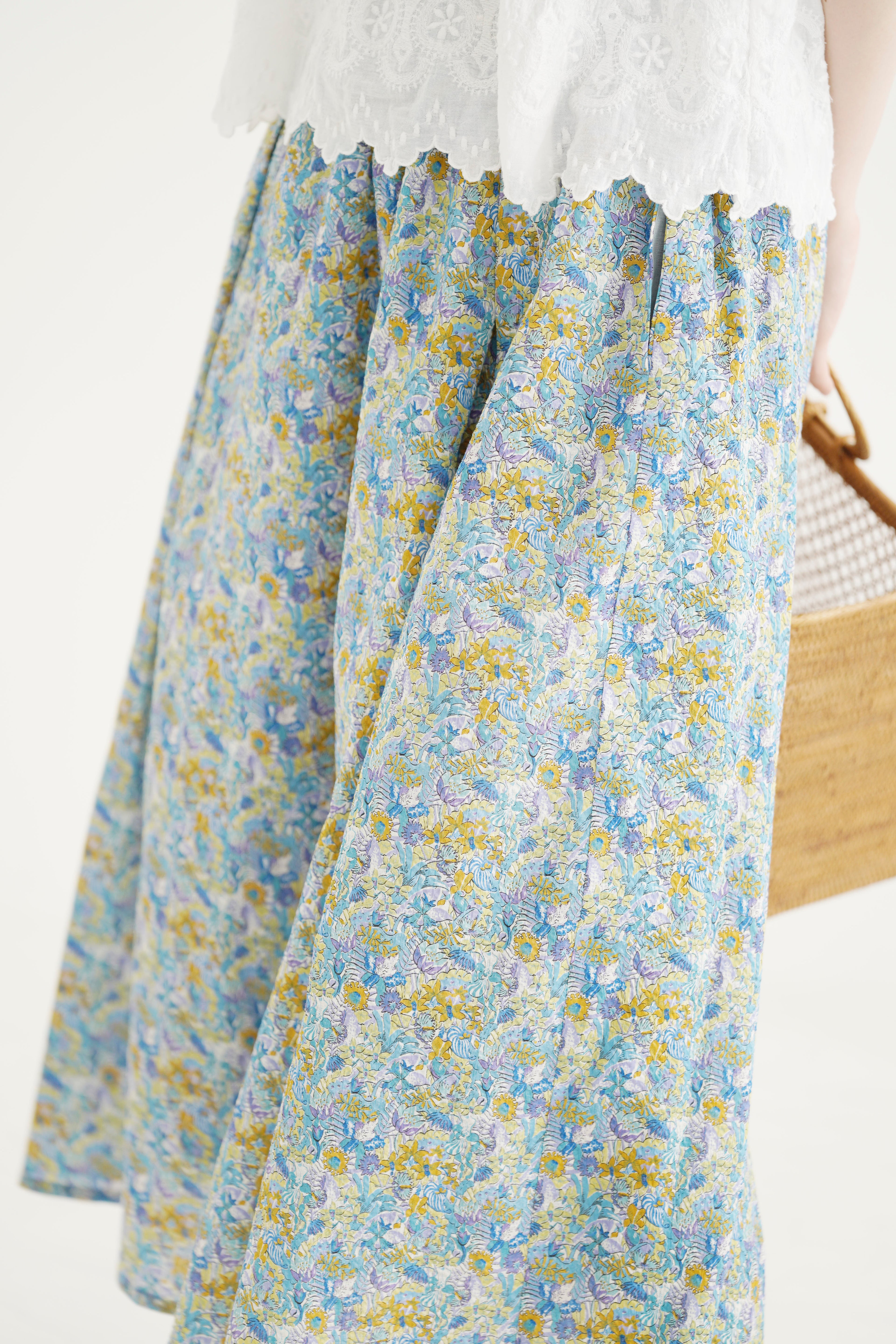 燦々 - Relaxed Liberty Skirt -