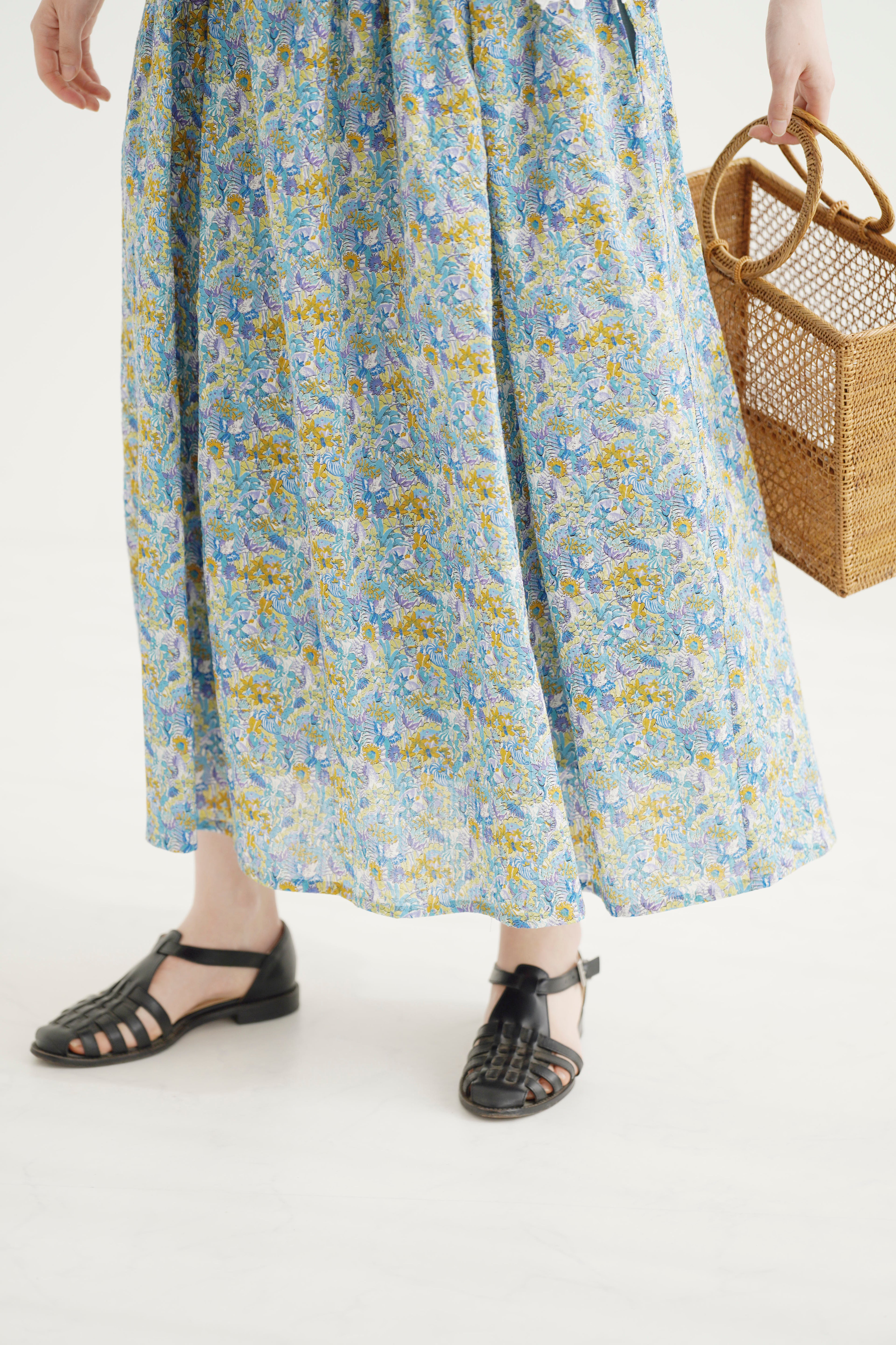 燦々 - Relaxed Liberty Skirt -