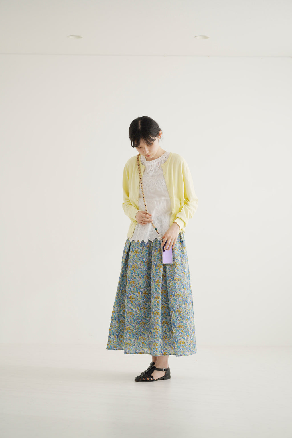 燦々 - Relaxed Liberty Skirt -