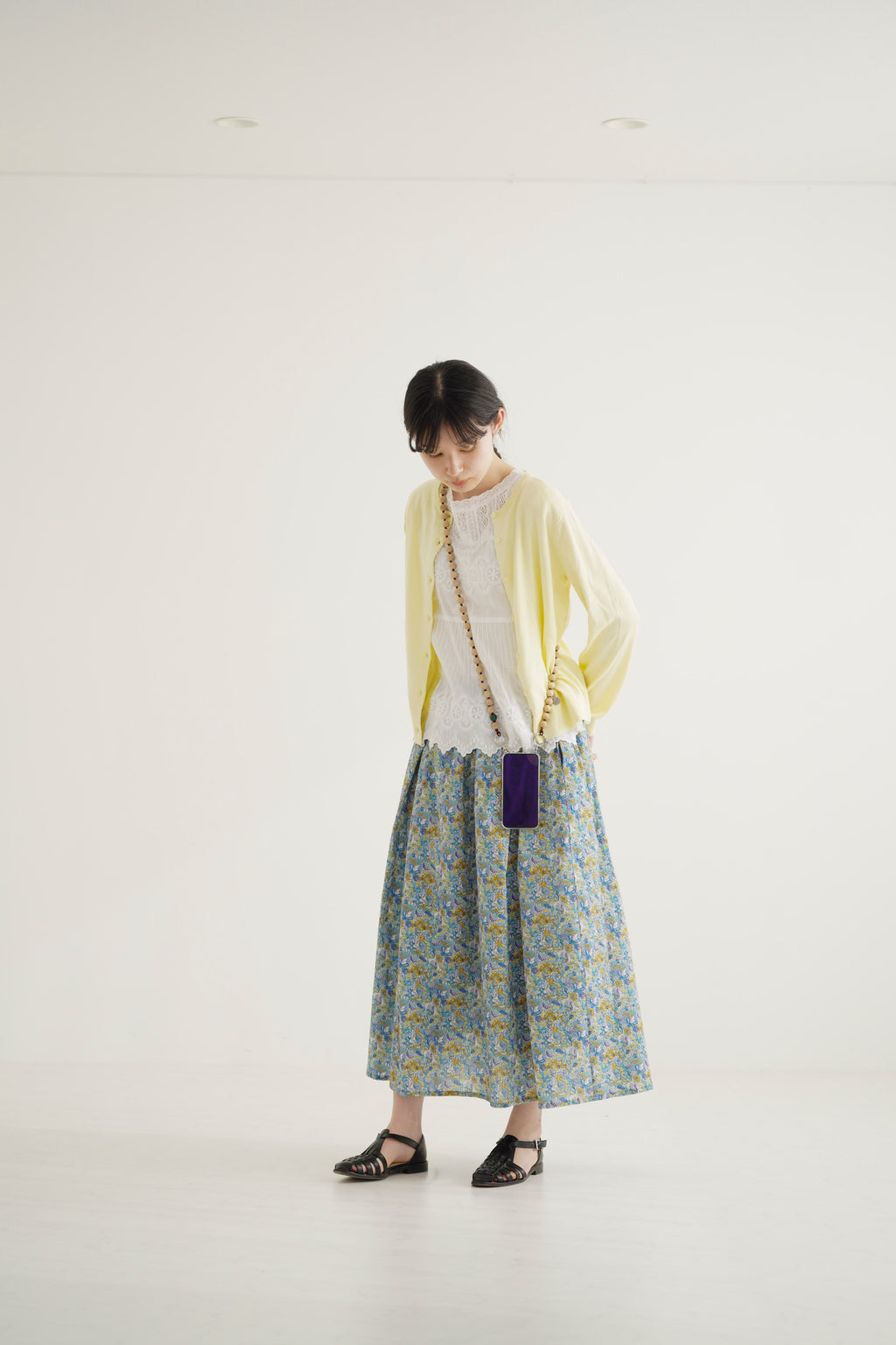 燦々 - Relaxed Liberty Skirt -