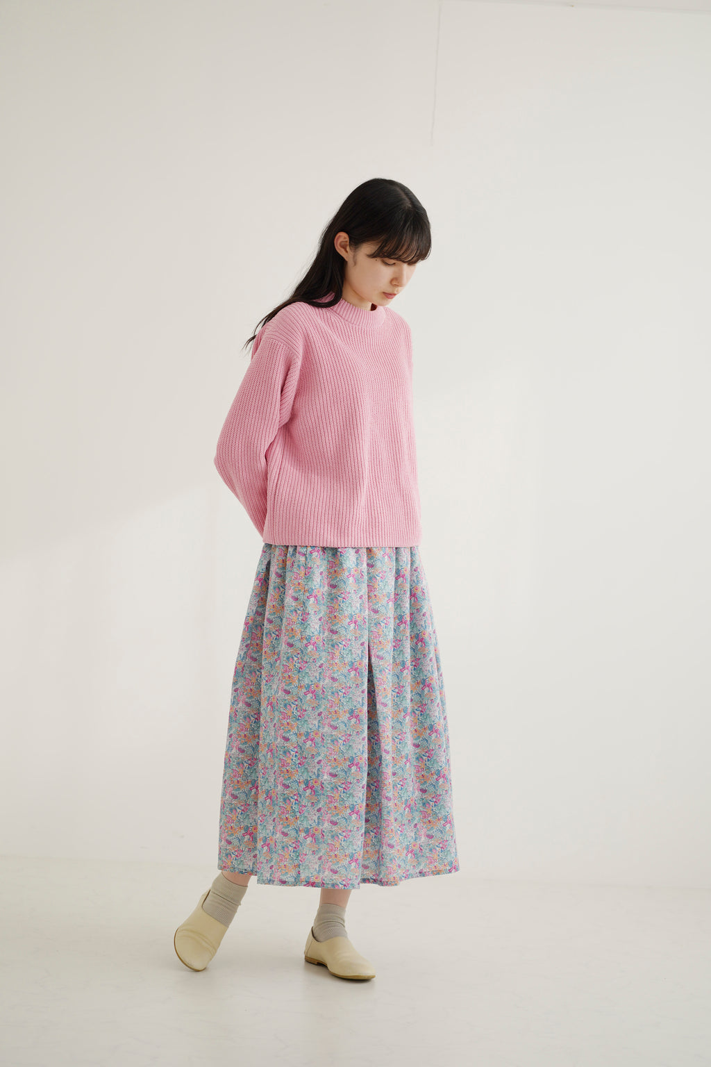 燦々 - Relaxed Liberty Skirt -