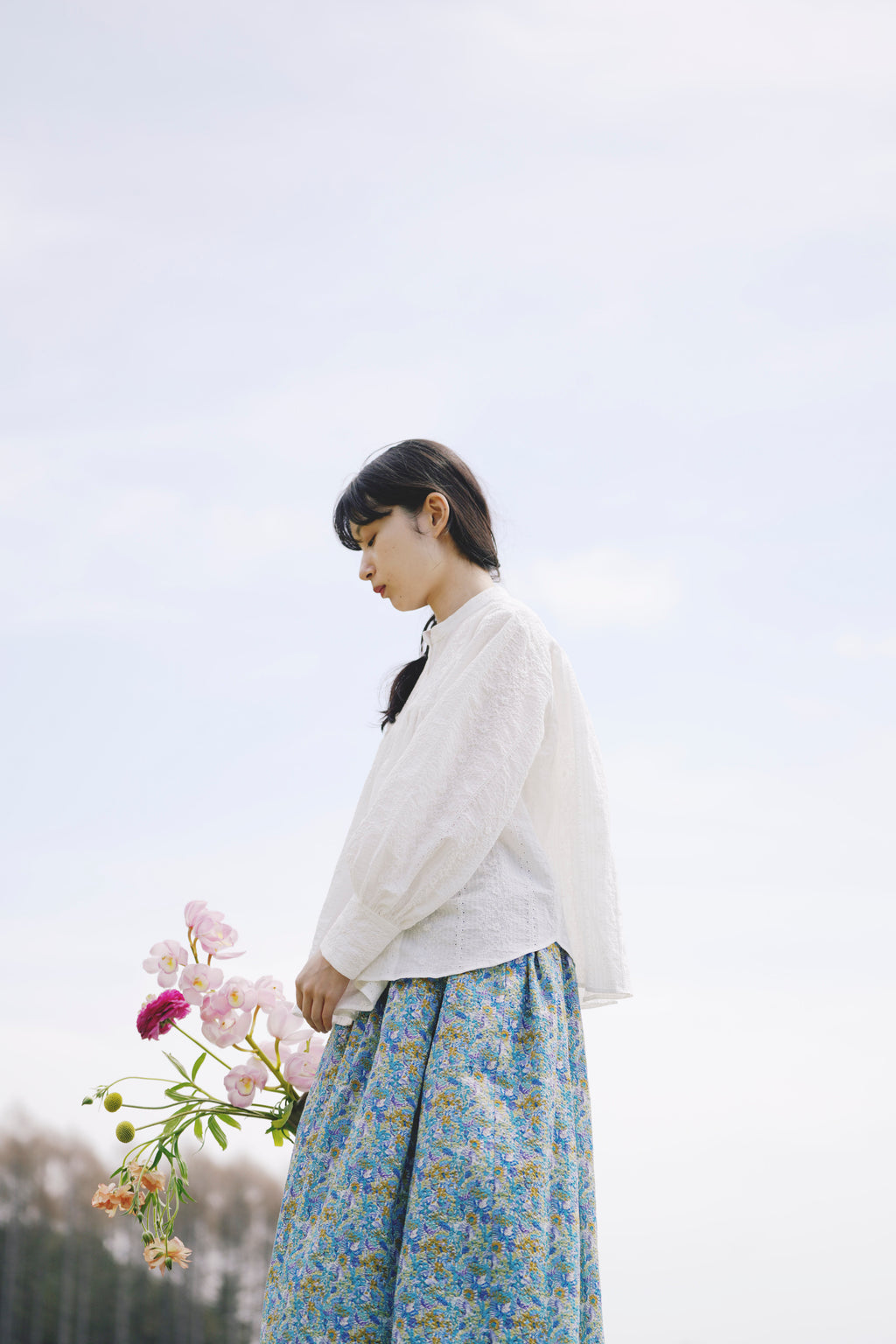 燦々 - Relaxed Liberty Skirt -