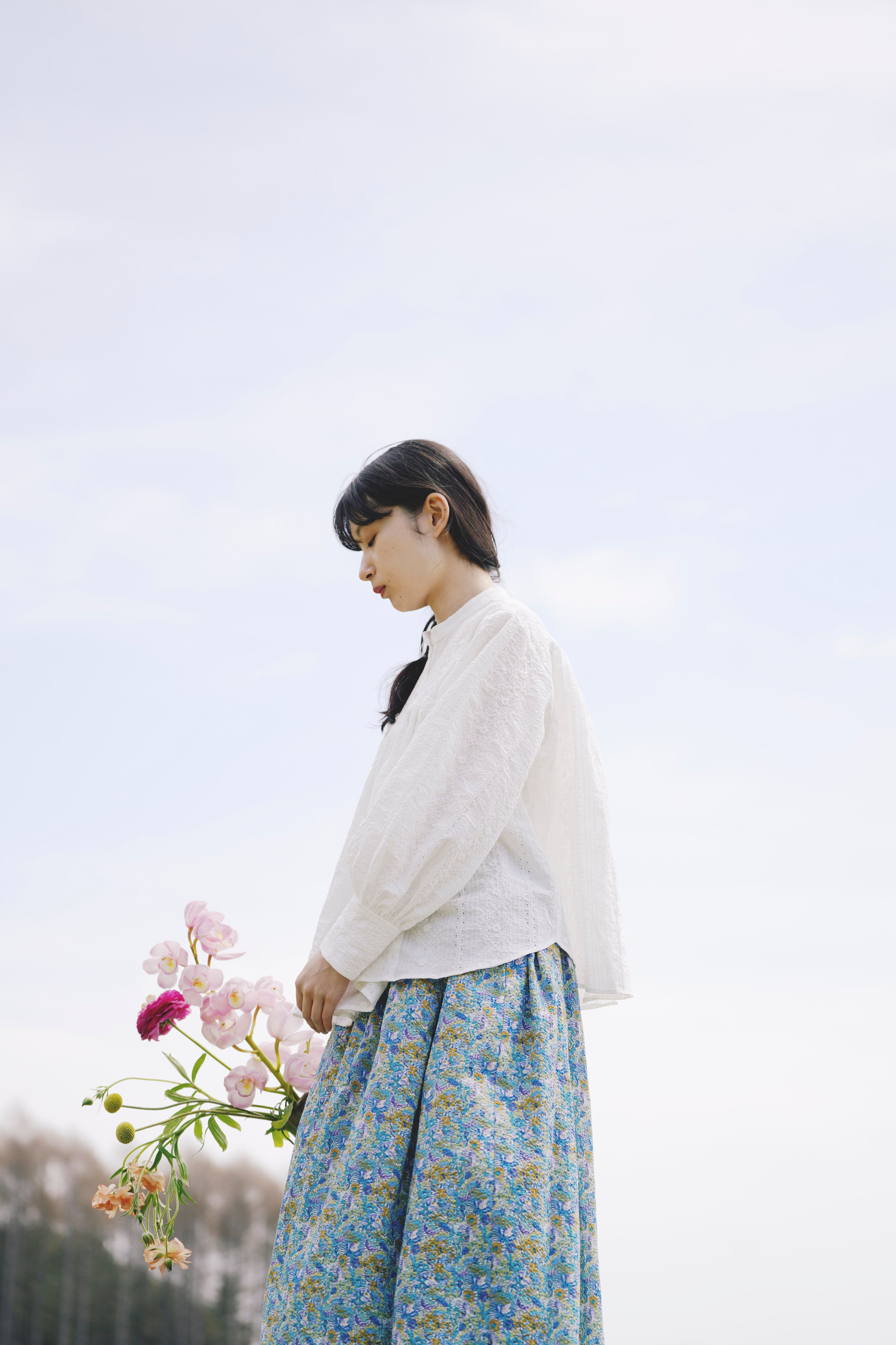 燦々 - Relaxed Liberty Skirt -