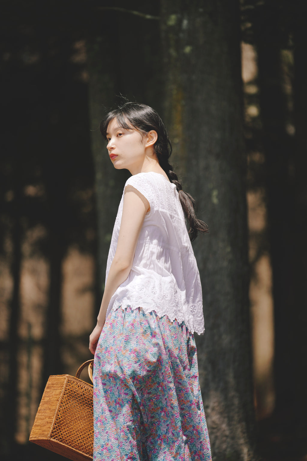 燦々 - Relaxed Liberty Skirt -