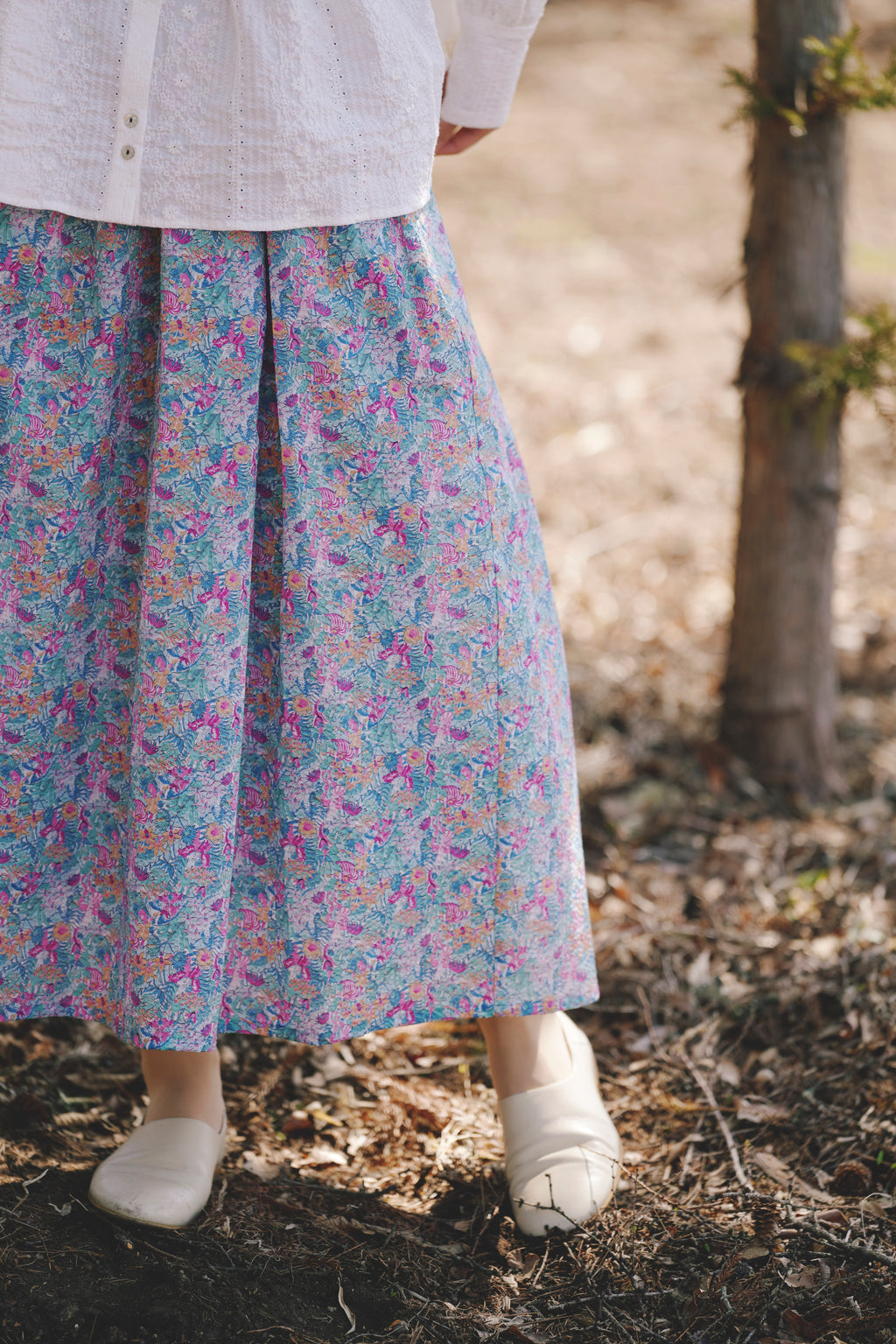 燦々 - Relaxed Liberty Skirt -