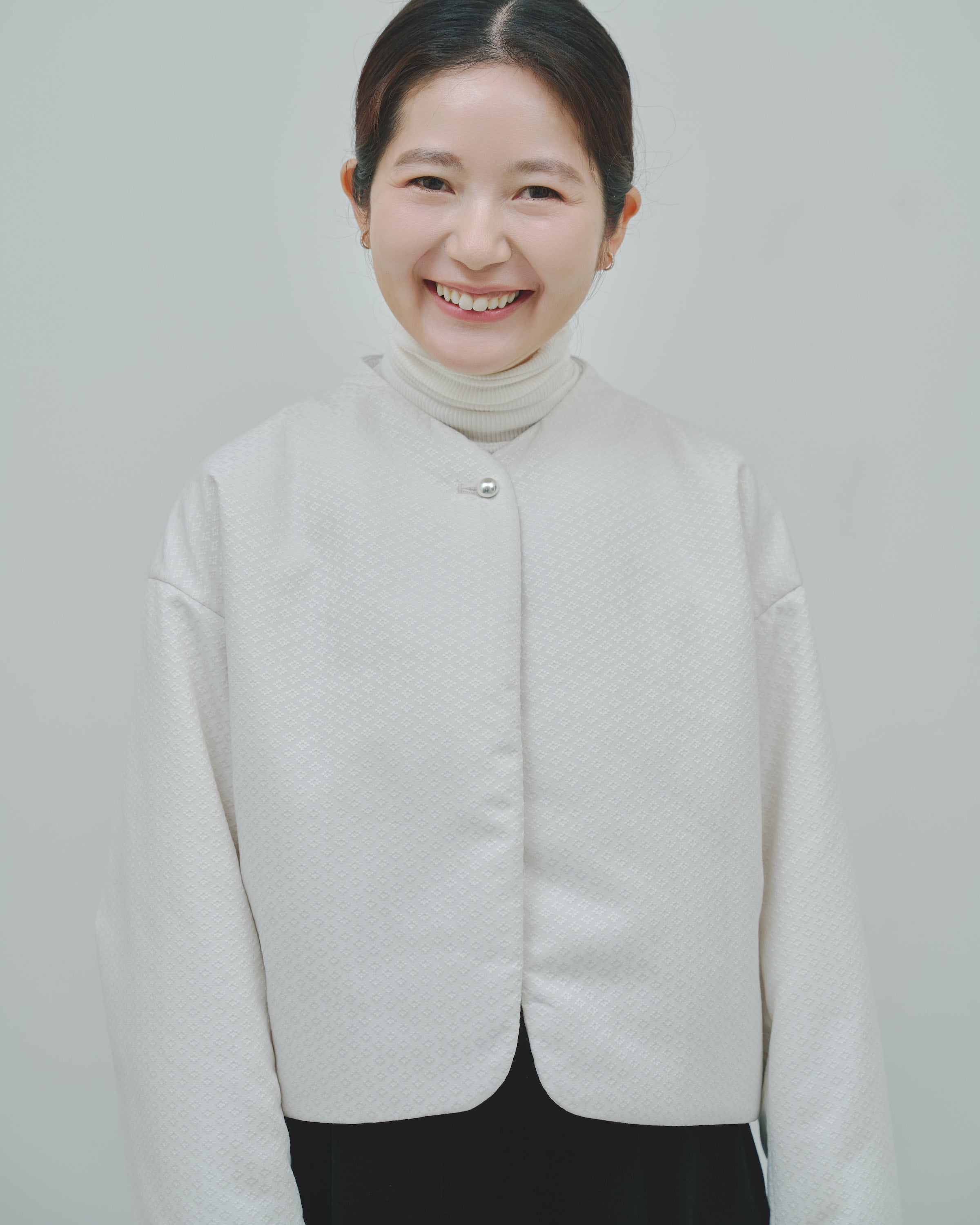 冬芽 - Jacquard Padded Jacket -