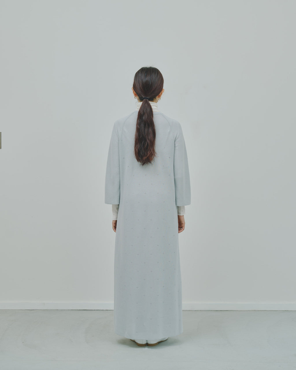 薄氷 - Cashmere long dress -