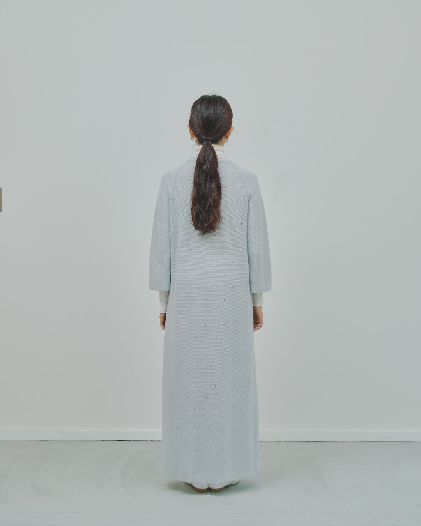 薄氷 - Cashmere long dress -
