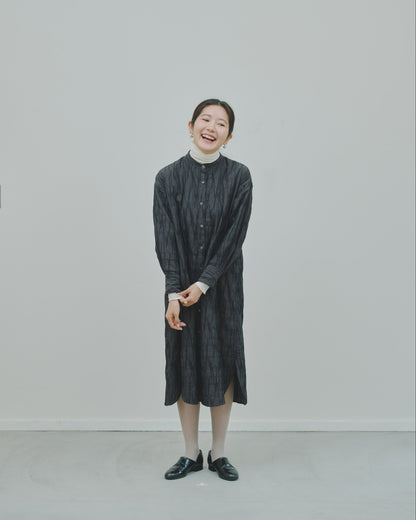 さざ波 - Cotton shirt dress -