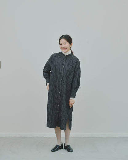 さざ波 - Cotton shirt dress -