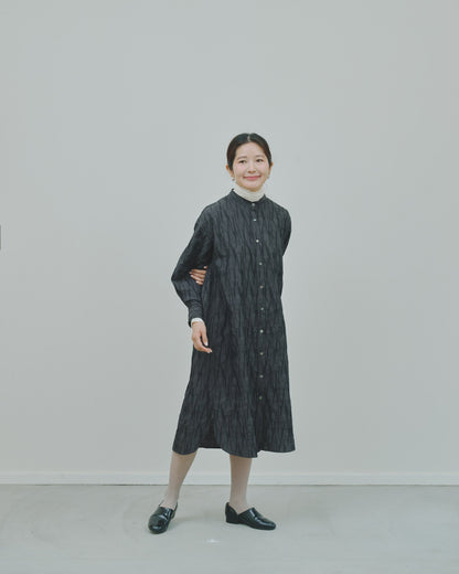 さざ波 - Cotton shirt dress -