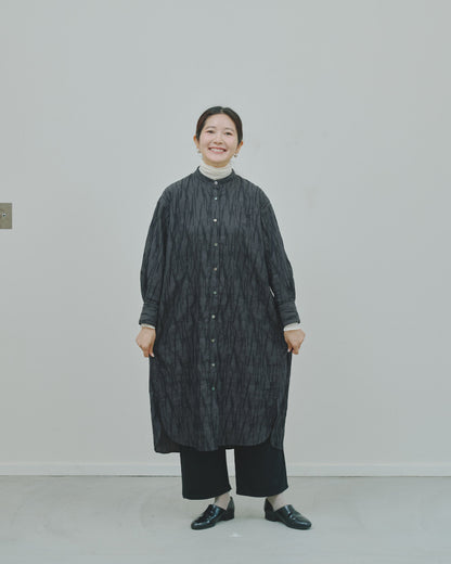 さざ波 - Cotton shirt dress -
