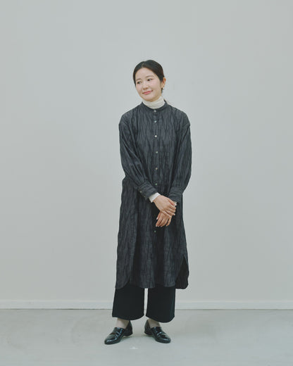 さざ波 - Cotton shirt dress -