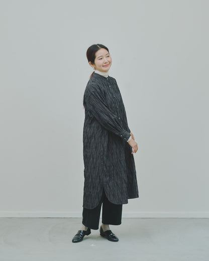 さざ波 - Cotton shirt dress -