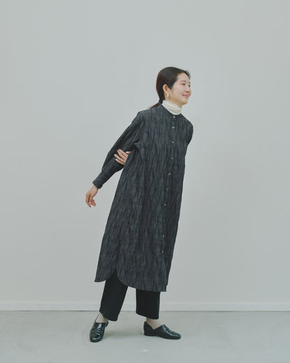 さざ波 - Cotton shirt dress -