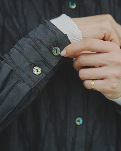 さざ波 - Cotton shirt dress -