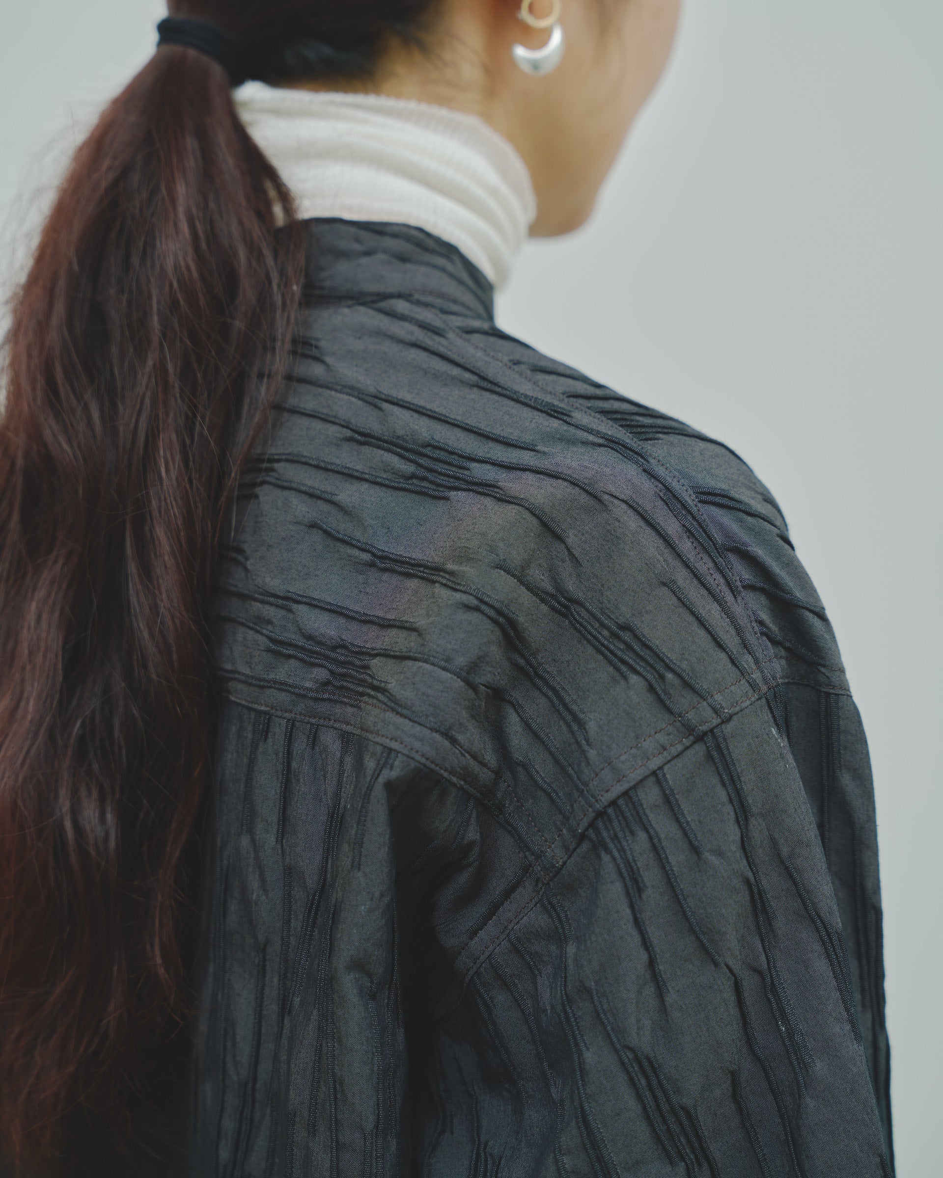 さざ波 - Cotton shirt dress -
