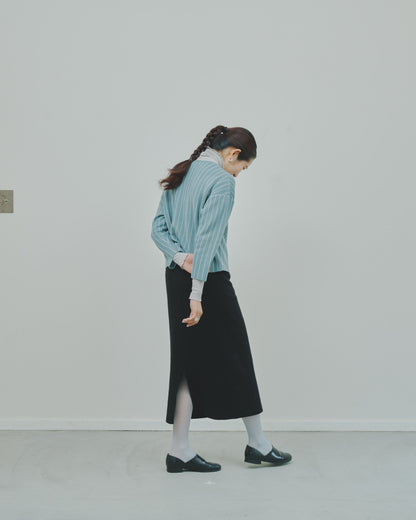 日々 - Cashmere jacquard cardigan -