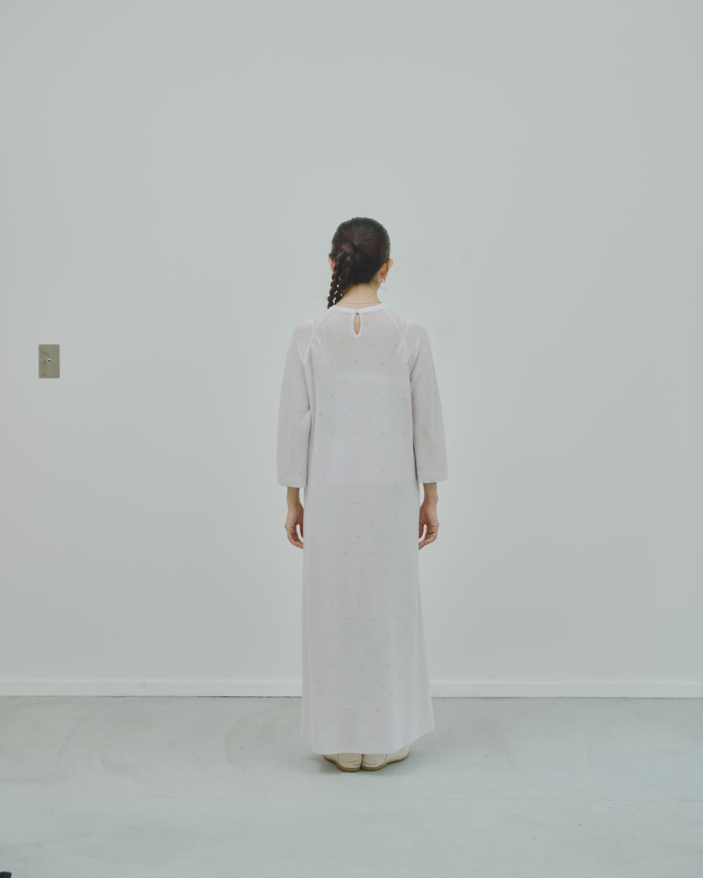 薄氷 - Cashmere long dress -