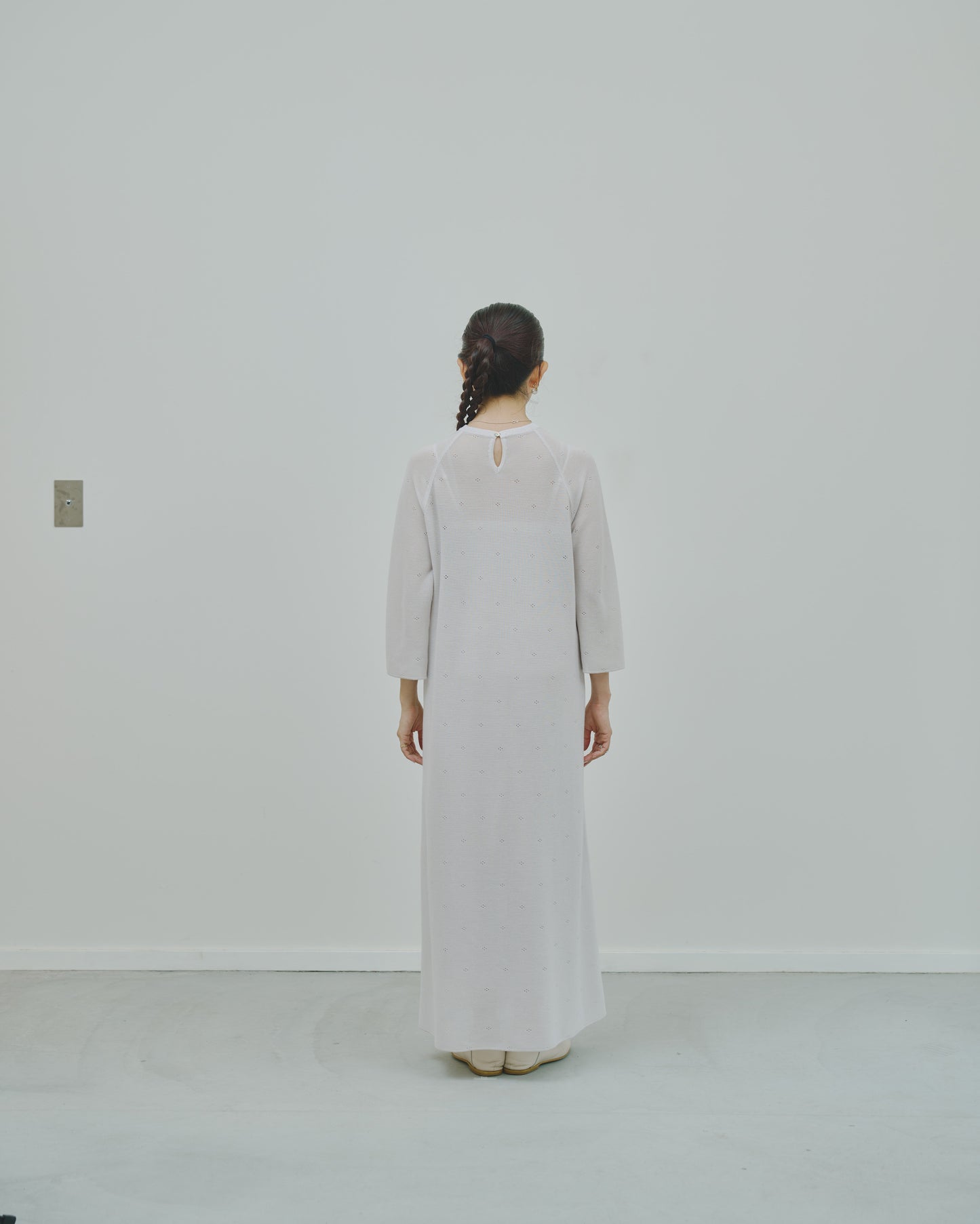 薄氷 - Cashmere long dress -