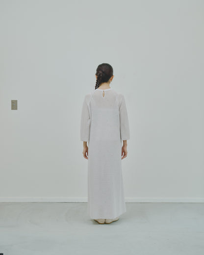 薄氷 - Cashmere long dress -