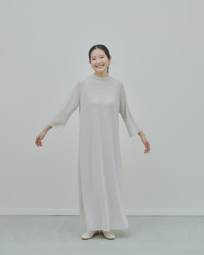 薄氷 - Cashmere long dress -