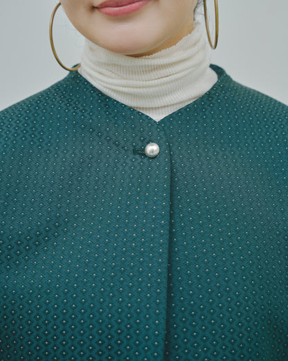 冬芽 - Jacquard Padded Jacket -