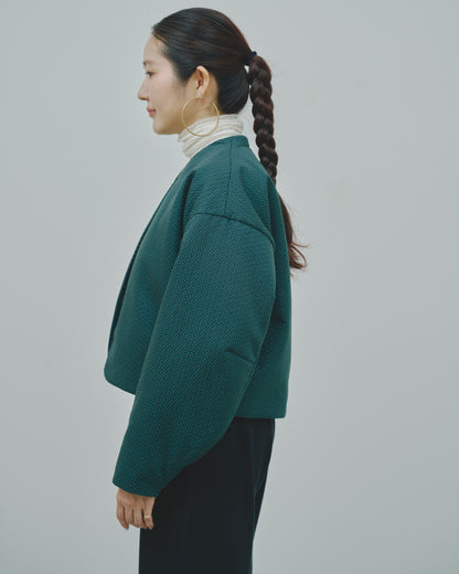 冬芽 - Jacquard Padded Jacket -