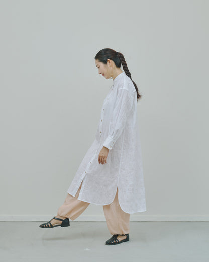 さざ波 - Cotton shirt dress -