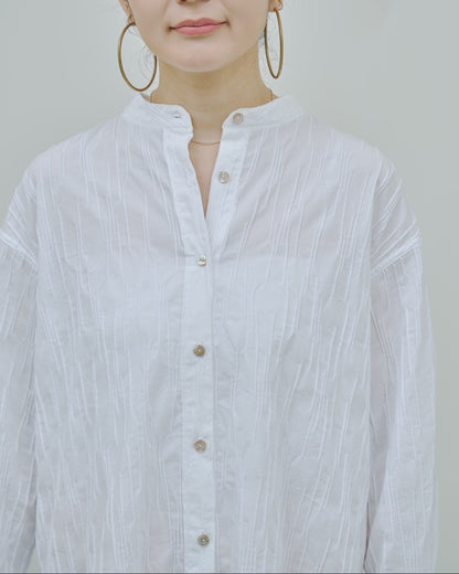 さざ波 - Cotton shirt dress -