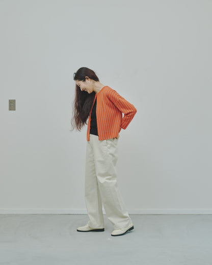 日々 - Cashmere jacquard cardigan -