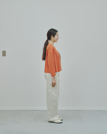 日々 - Cashmere jacquard cardigan -