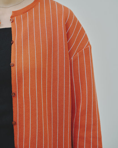 日々 - Cashmere jacquard cardigan -