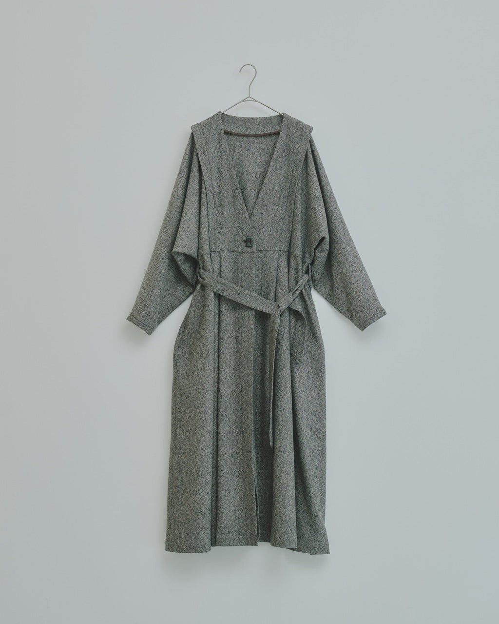 豊穣 - Wool tweed coat -