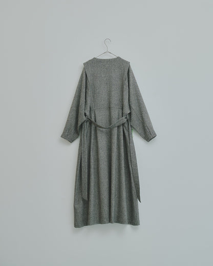 豊穣 - Wool tweed coat -
