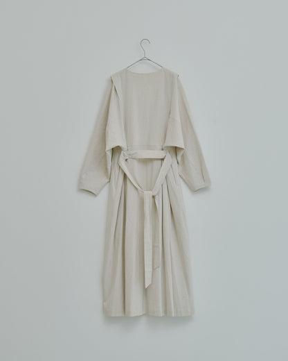 野霧 - Linen&Cotton stretch coat -