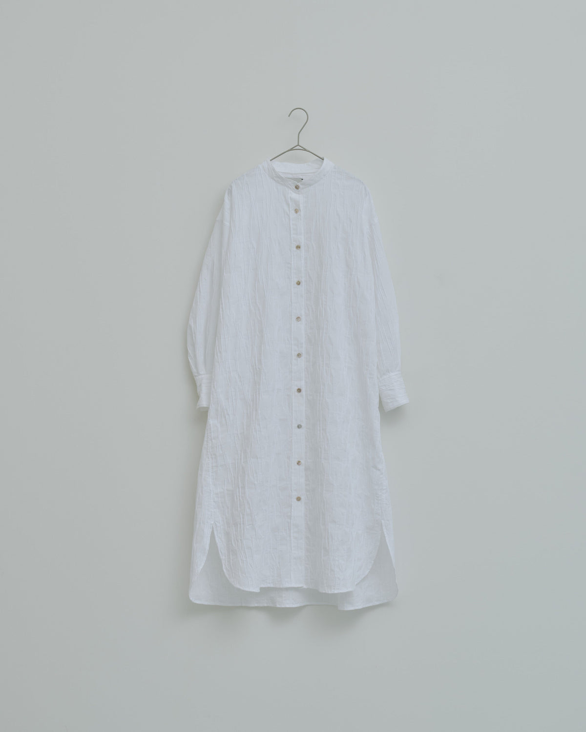 さざ波 - Jacquard Shirt Dress -