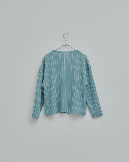 日々 - Cashmere jacquard cardigan -